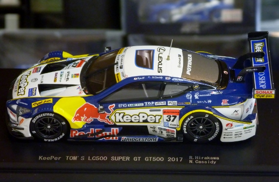 エブロ　1/43　KeePer TOM'S LC500 2017　キーパー